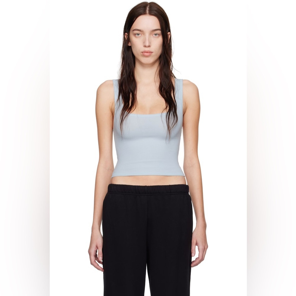 SKIMS SOFT LOUNGE TANK Celeste M Medium NWT NEW - Picture 3 of 6